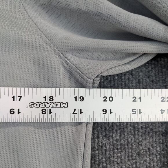 Walgreens High Performance Uniforms Polo Shirt Large Gray 100% Polyester - Picture 13 of 13